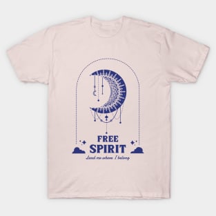 Free Spirit Moon Child T-Shirt